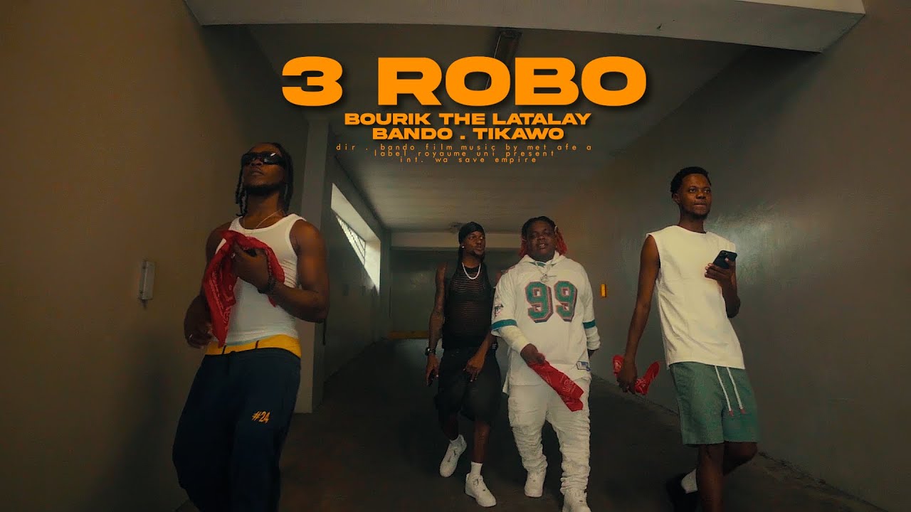 BOURIK . BANDO . TIKAWO  3ROBO official video