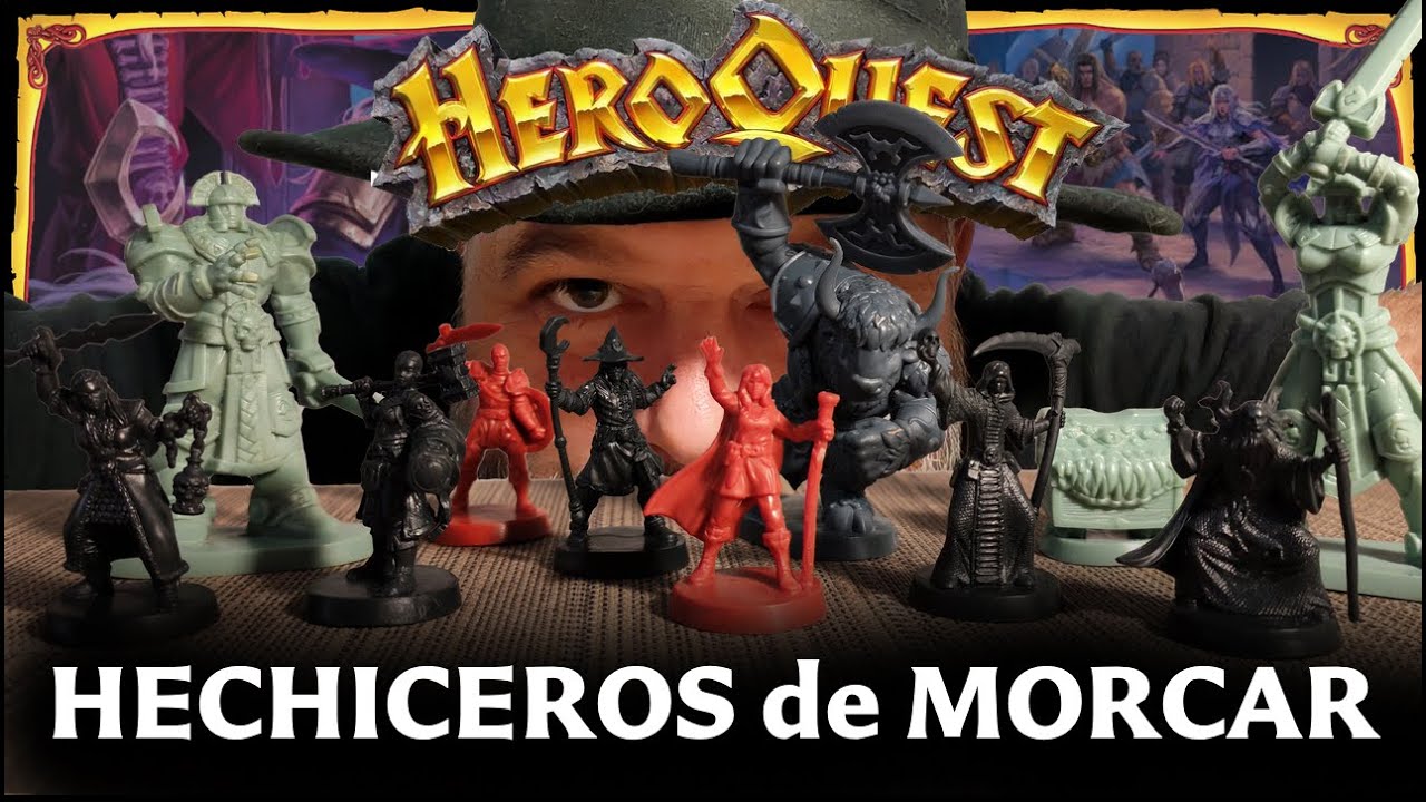 Miniaturas de LOS HECHICEROS DE MORCAR de Heroquest 