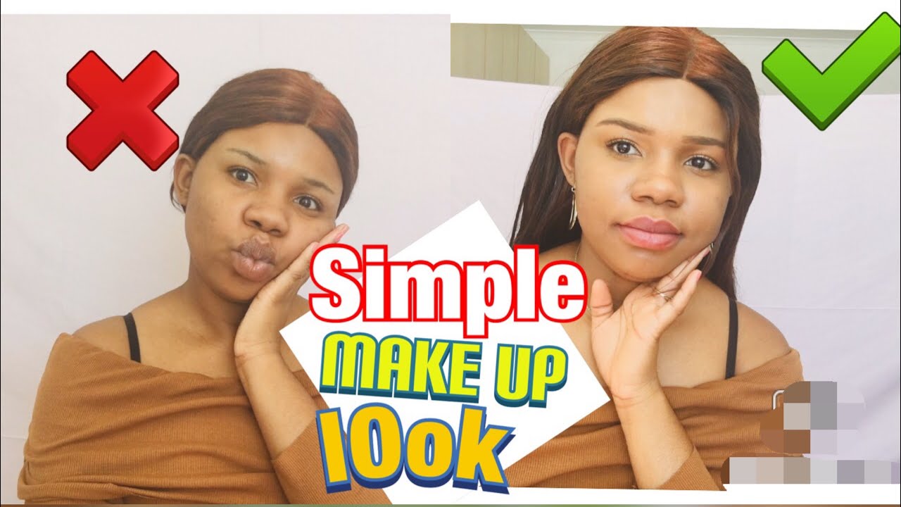 *My*simple make up look// everyday make up/ no make up