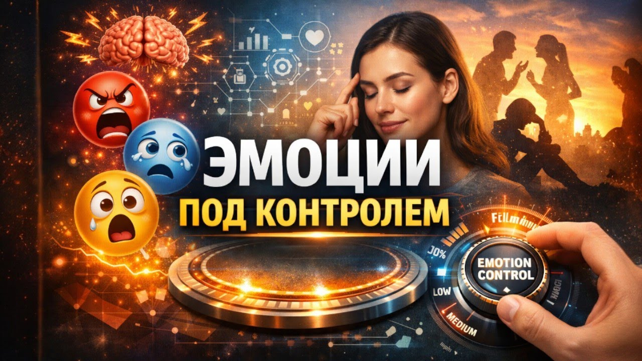 Эмоциональный интеллект: как понимать себя и управлять эмоциями?
