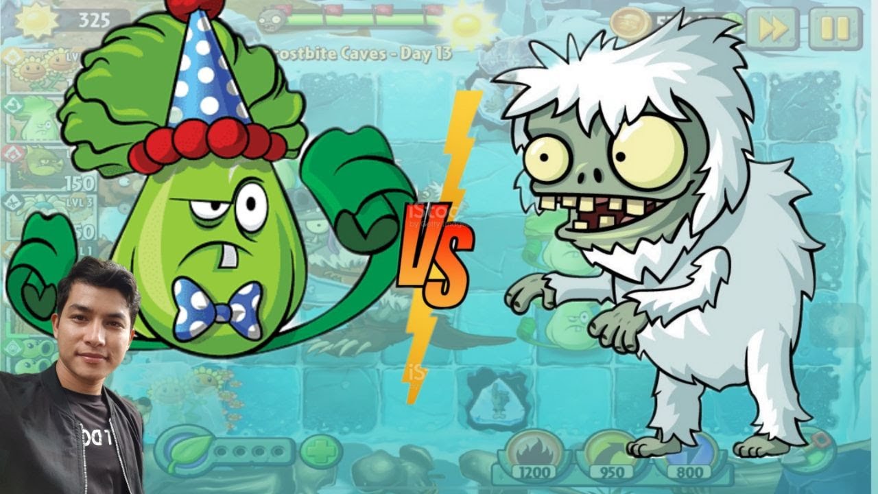 [Pvz2] Bonk Choy power up Vs Average 