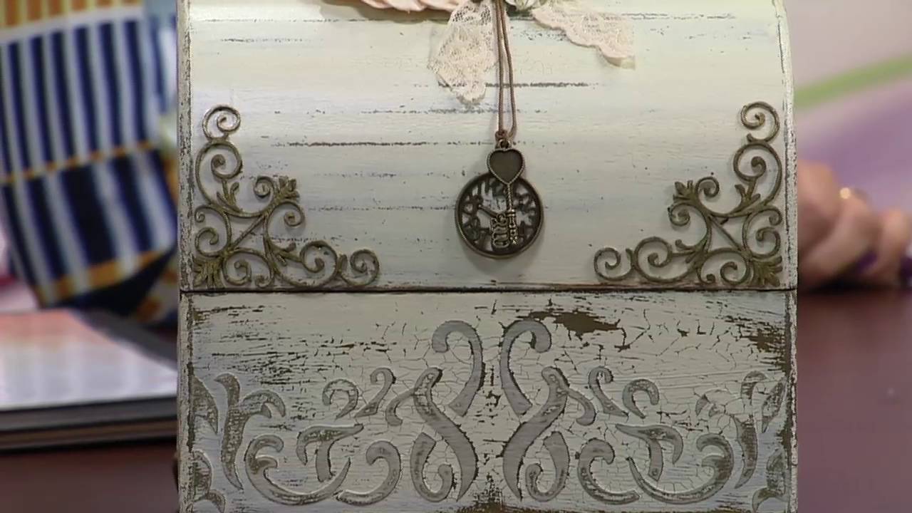 Mulher.com - 01/06/2016 - Baú shabby chic - Camila Claro de Carvalho PT2