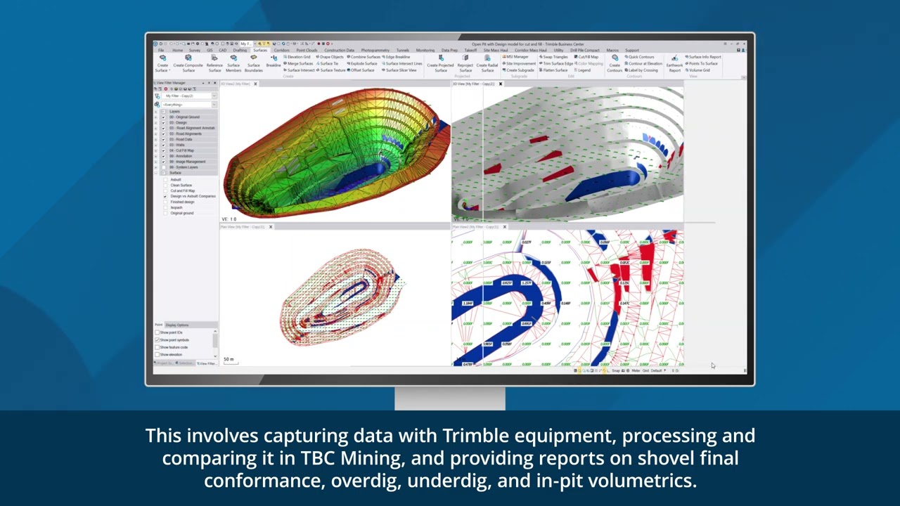 Overview of the Trimble Business Center Mining Subscription