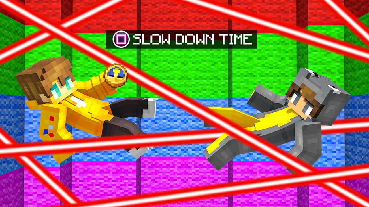 Control Time In This Minecraft Dropper! (Cheat)