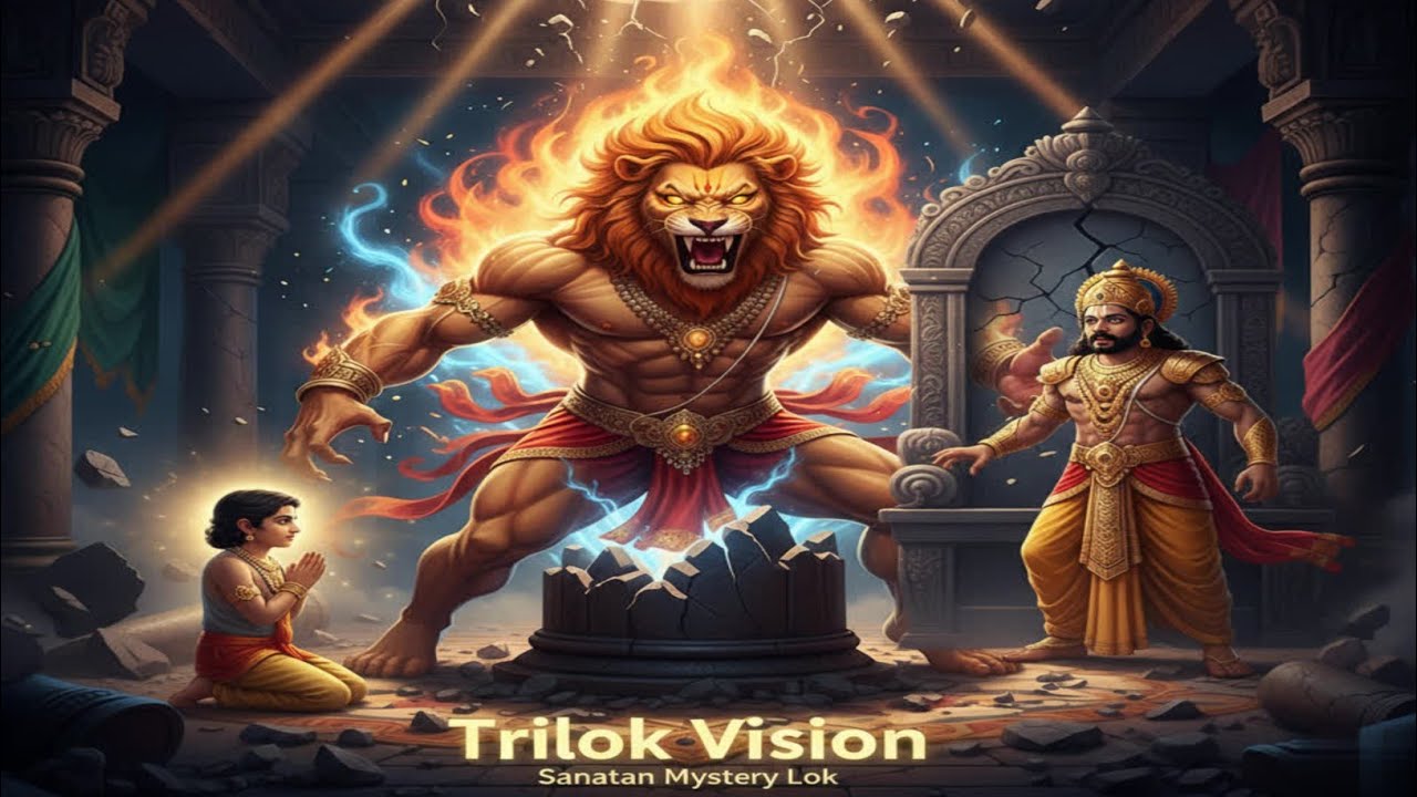 🕉 The symbolic meaning of the Narasimha Avatar | नृसिंह अवतार का प्रतीकात्मक अर्थ🔥