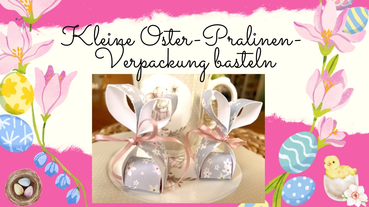 ☀️💞 Kleines Oster Goodie basteln 🐣🐰 I  schnelle und einfache Bastelanleitung 💝  I ☀️💞