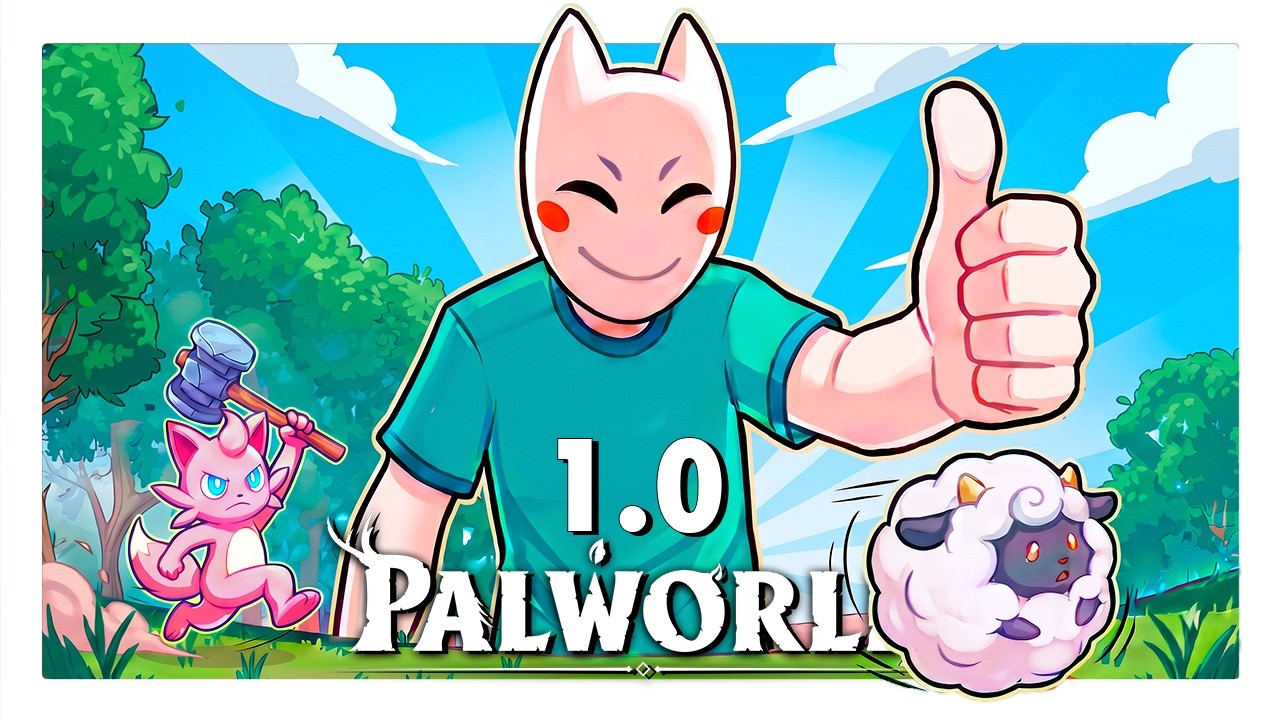 NEW PALWORLD 1.0! SURVIVAL IN THE UPDATED WORLD! - Palworld