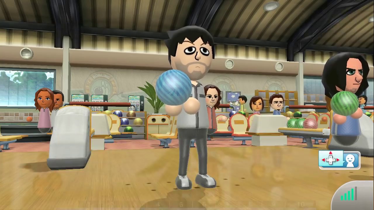 Wii U - Wii Sports Club - Online Bowling Gameplay