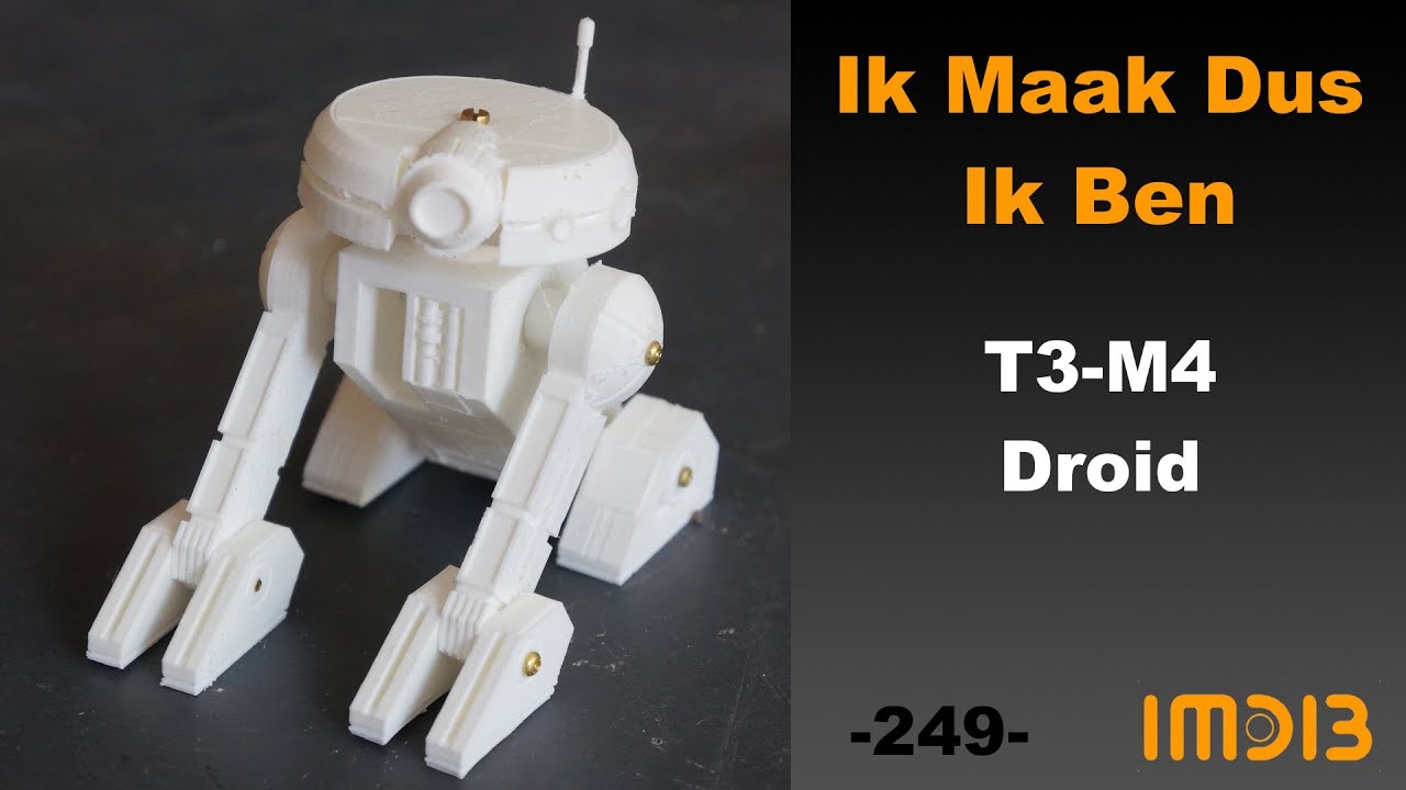 -249- T3-M4 Star Wars Droid deel1
