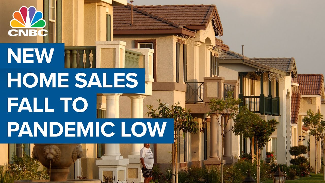 New home sales drop 6.6%, vs. 3.4% increase expected