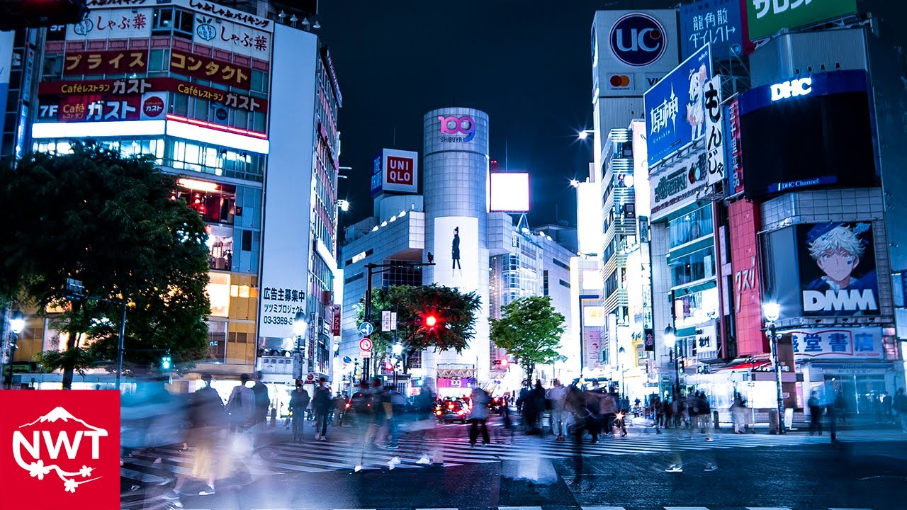 【4K HDR】Tokyo Shibuya In The Dark And Silent Night