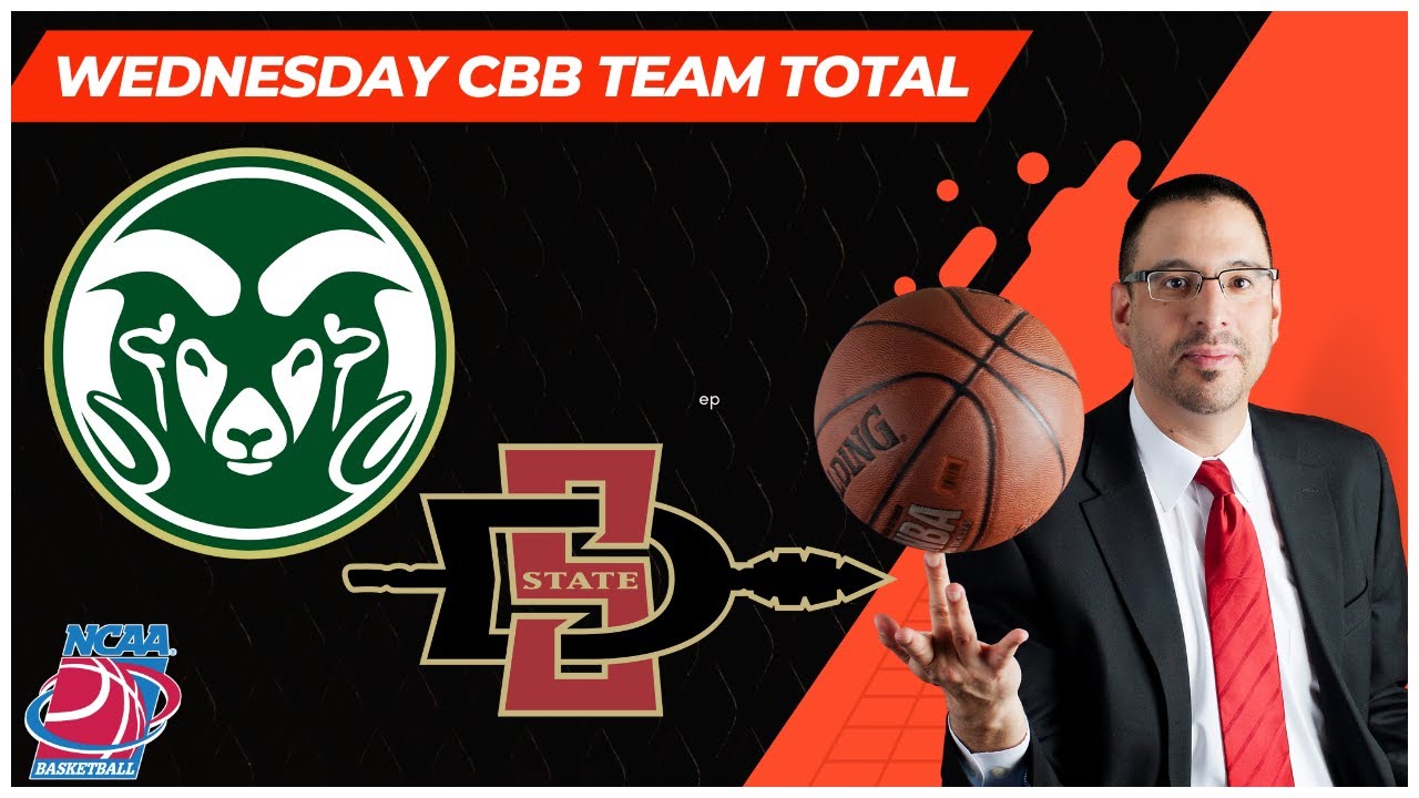 Colorado St vs San Diego St | 1/28/26 CBB Team Total | Raphael's Betting Picks & Predictions
