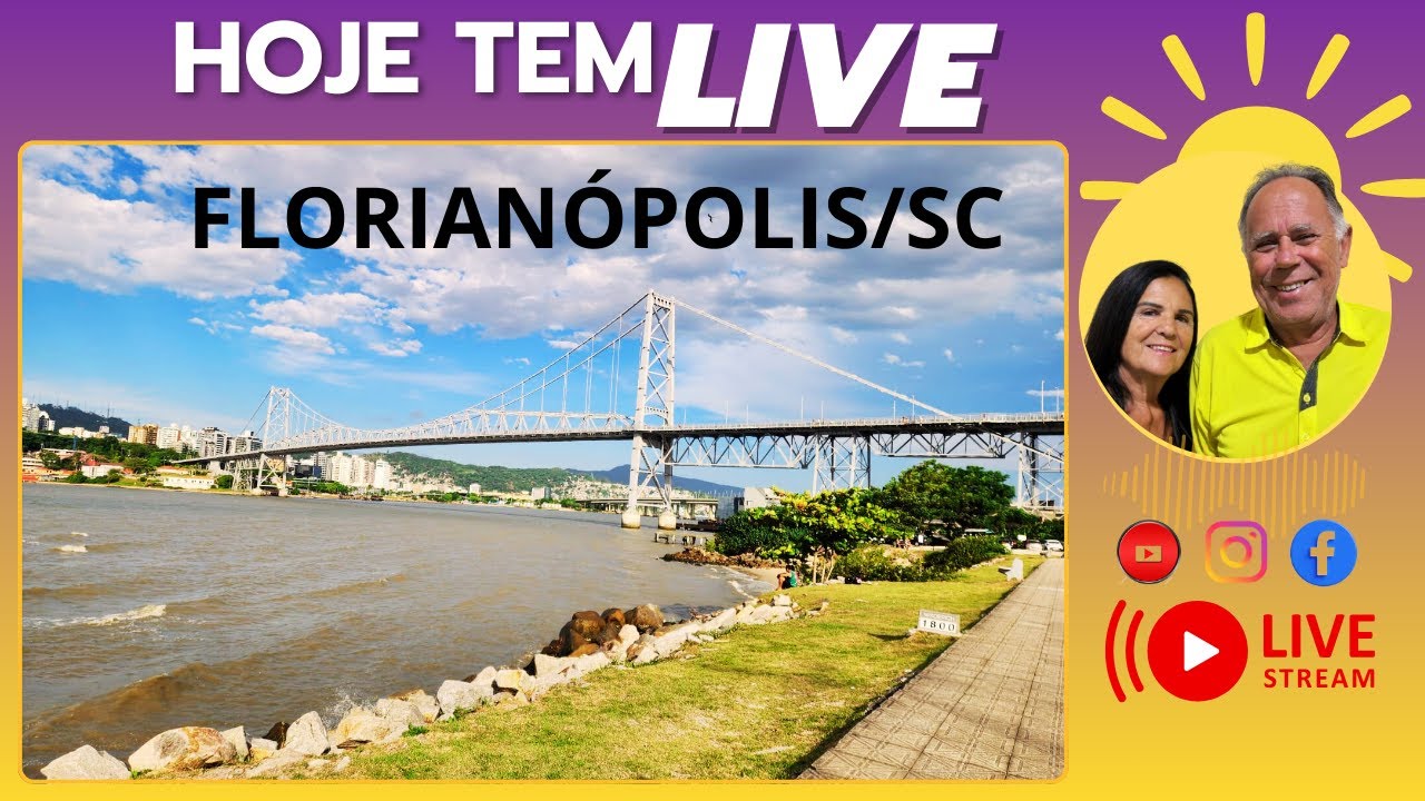 FLORIANÓPOLIS / SC AV BEIRA MAR  AO VIVO = 24 /01/2026   8:30HRS