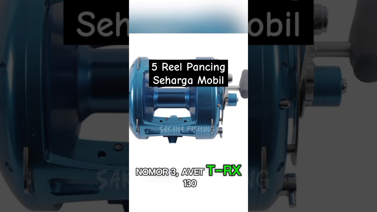 Reel Pancing Termahal di Dunia #fishing #alatpancing #mancing