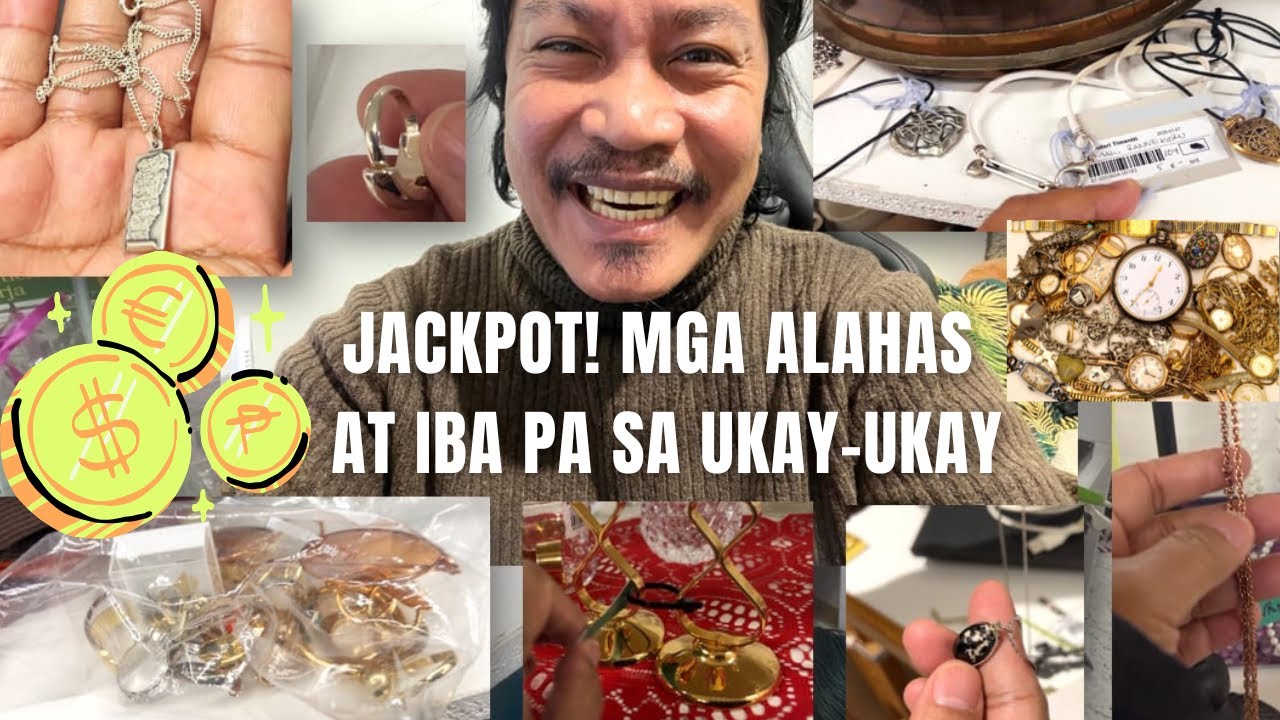 JACKPOT NA NAMAN SA UKAY-UKAY NG MGA ALAHAS! TREASURE HUNTING! JEWELRY HUNTING.