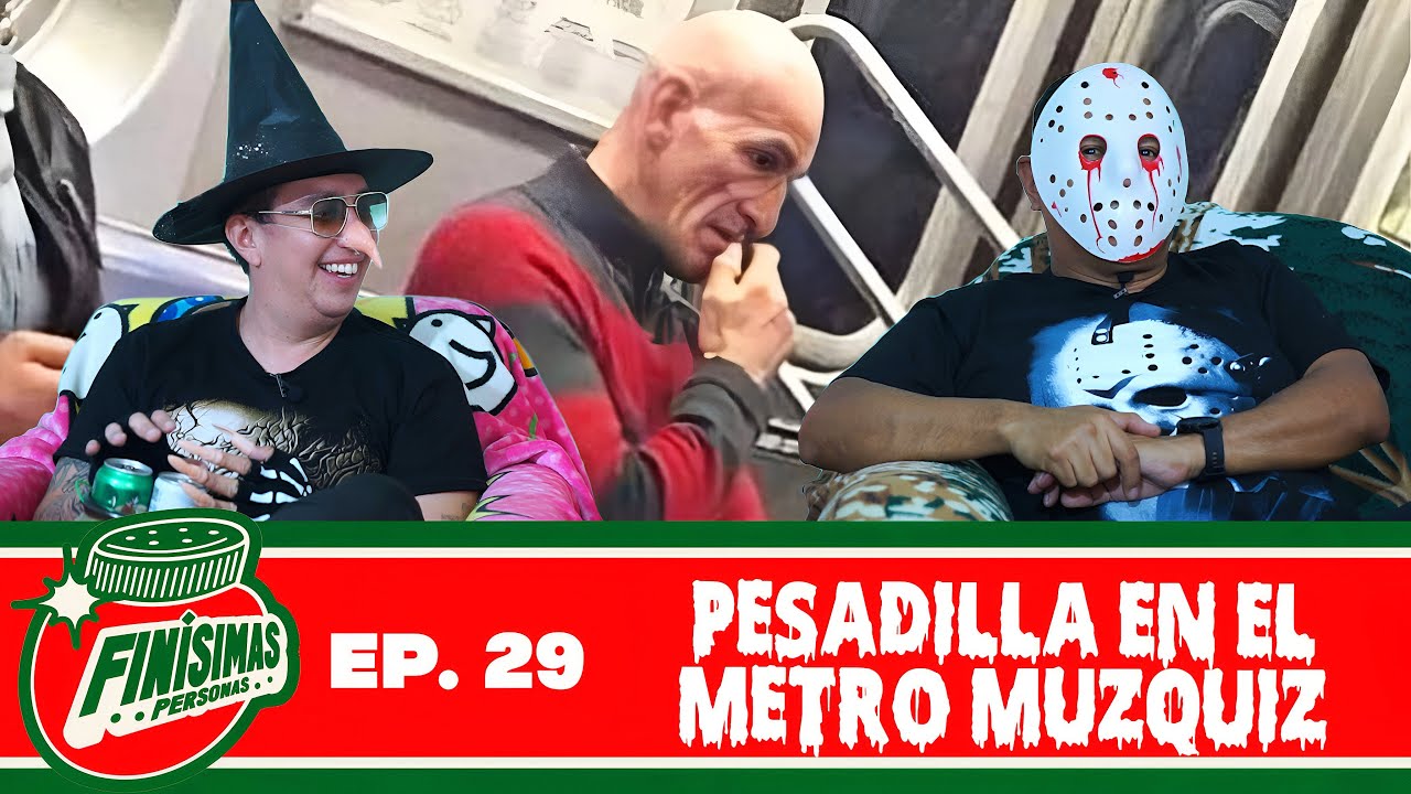 PESADILLA EN METRO MUZQUIZ - Fin&iacute;simas Personas con Gianni Pex y Rulo Mat&iacute;as