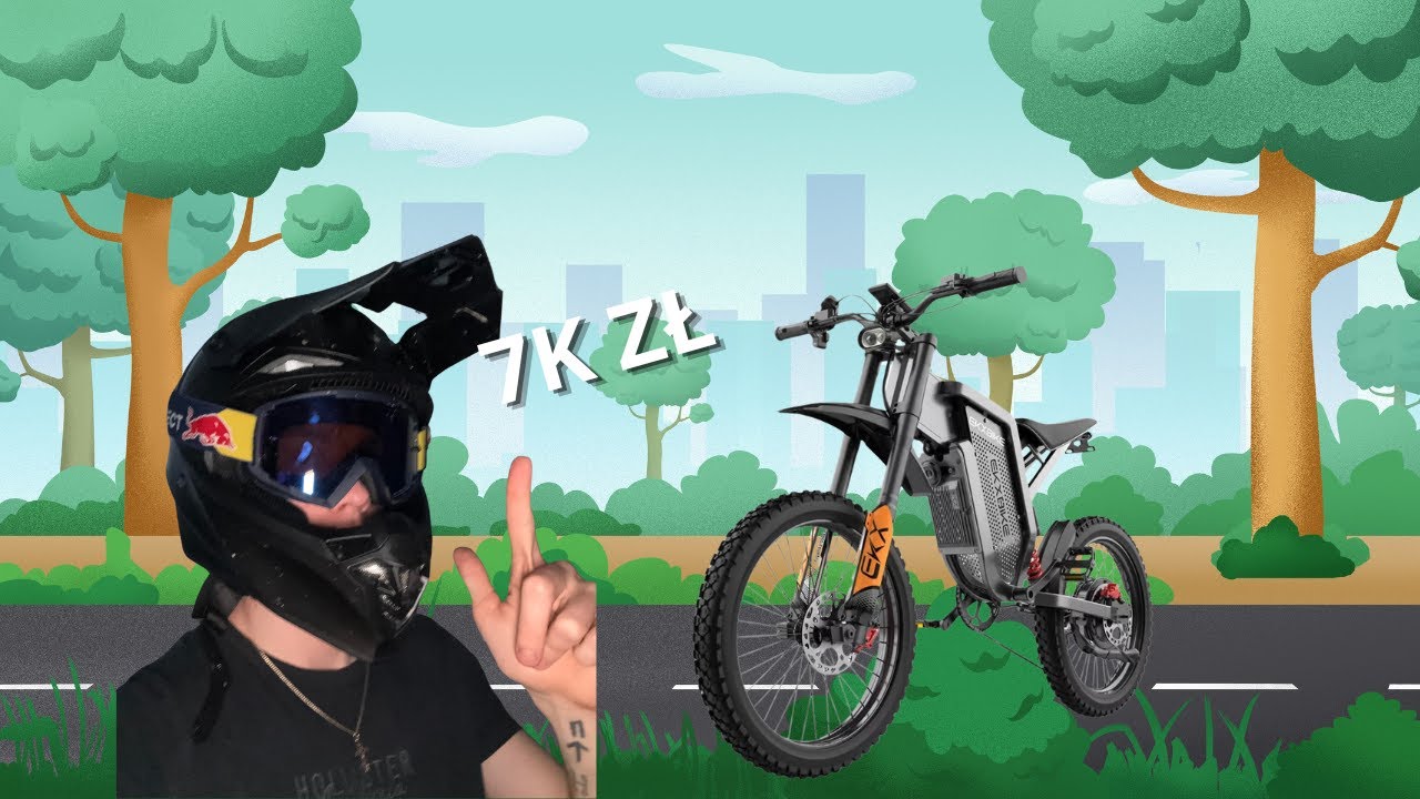 Tańszy Surron po Terenie Ekx 21Max 60V