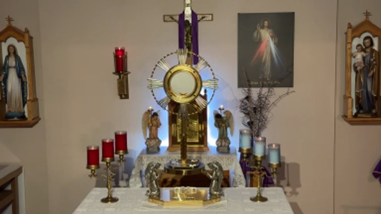 LIVE Eucharistic Adoration - Sisters of Divine Mercy