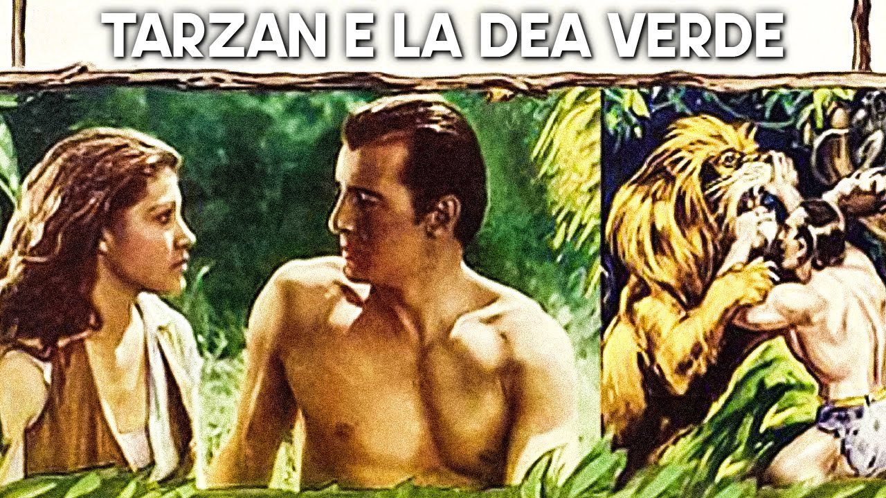 Tarzan e la dea verde | Film completo in italiano | Bruce Bennett | Famiglia