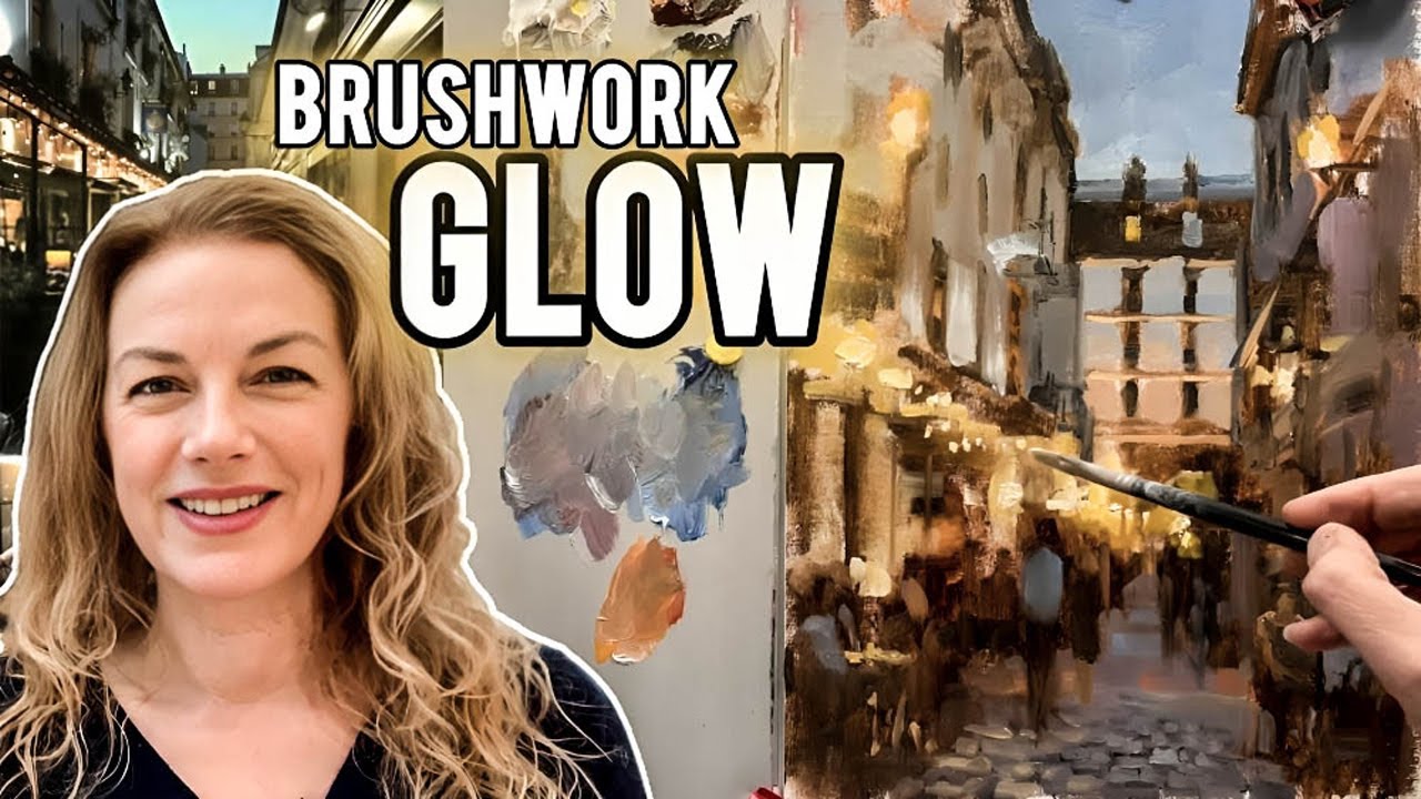 Cityscape Oil Painting Tutorial - How to Build Drama and Light in Your Oil Paintings