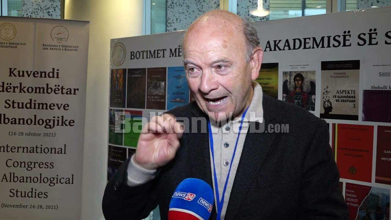 Italo Sarro, nj&euml; arb&euml;resh n&euml; Kuvendin Albanologjik: Origjina ime? Besoj nga Sharri
