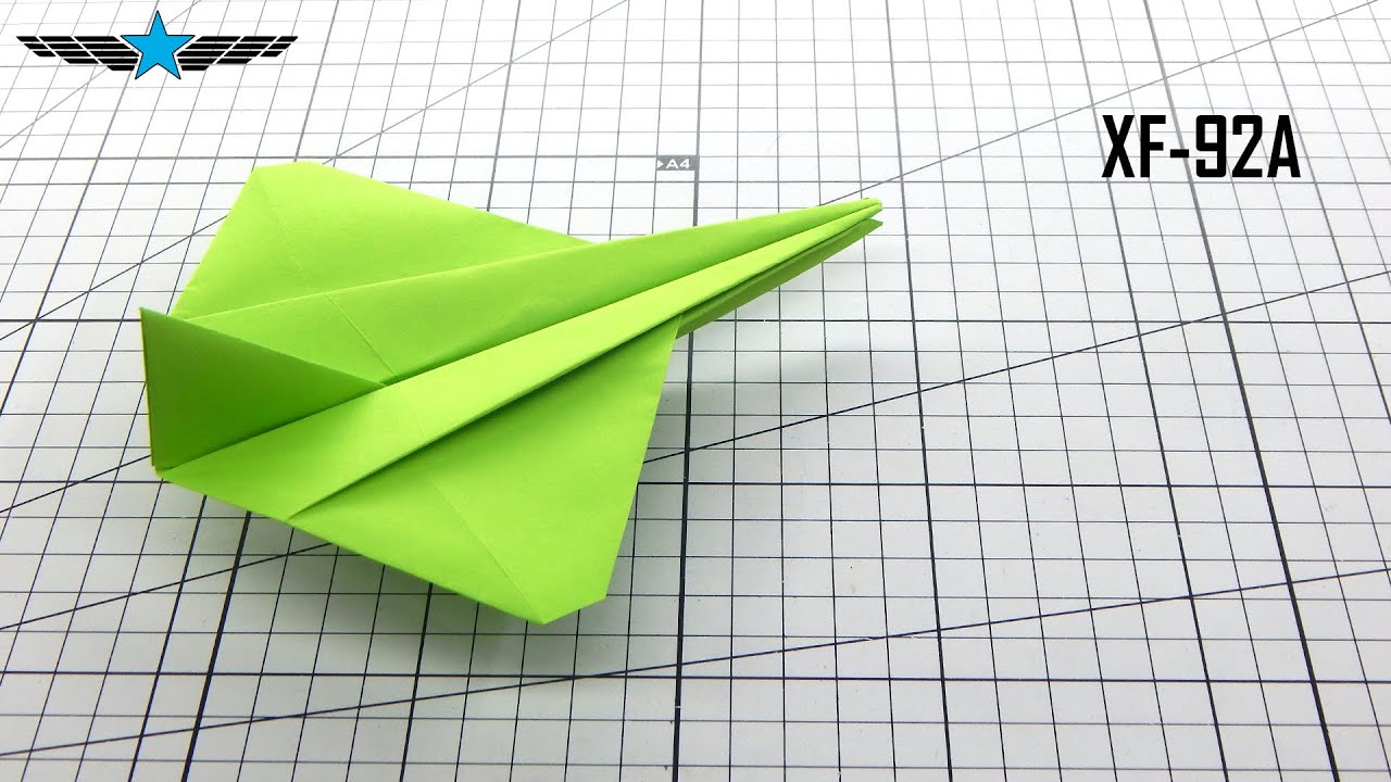 Origami XF 92A &mdash; Pionierski eksperymentalny odrzutowiec