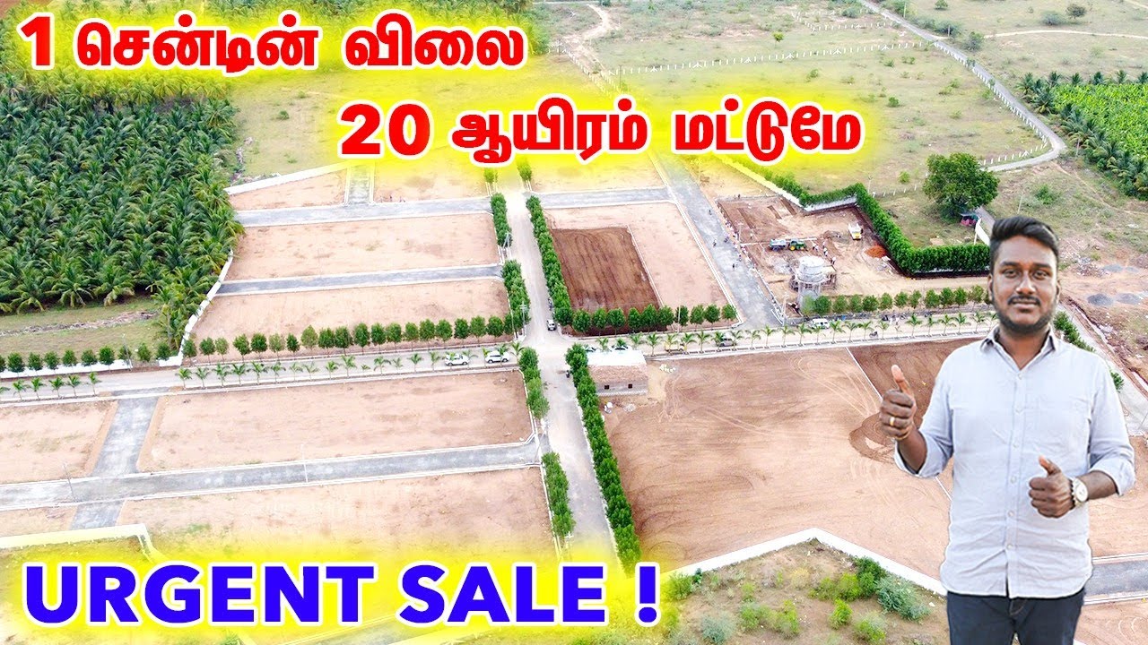 ஒரு சென்ட் வெறும் ரூ 20 ஆயிரம் மட்டுமே🔥💯 உடனடி விற்பனை 🤩low budget land sale in Dindigul # Dindukal