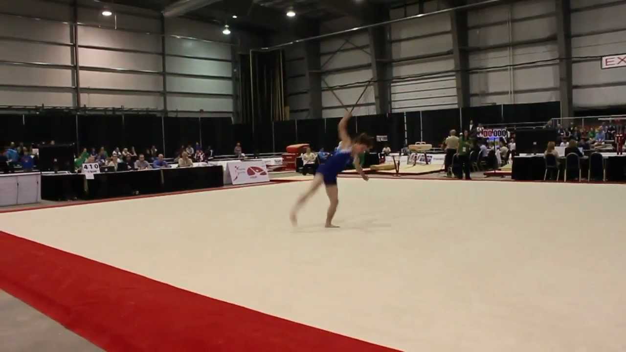 Joe Odland - Floor - 2012 Canadian Gymnastics Championships - Regina