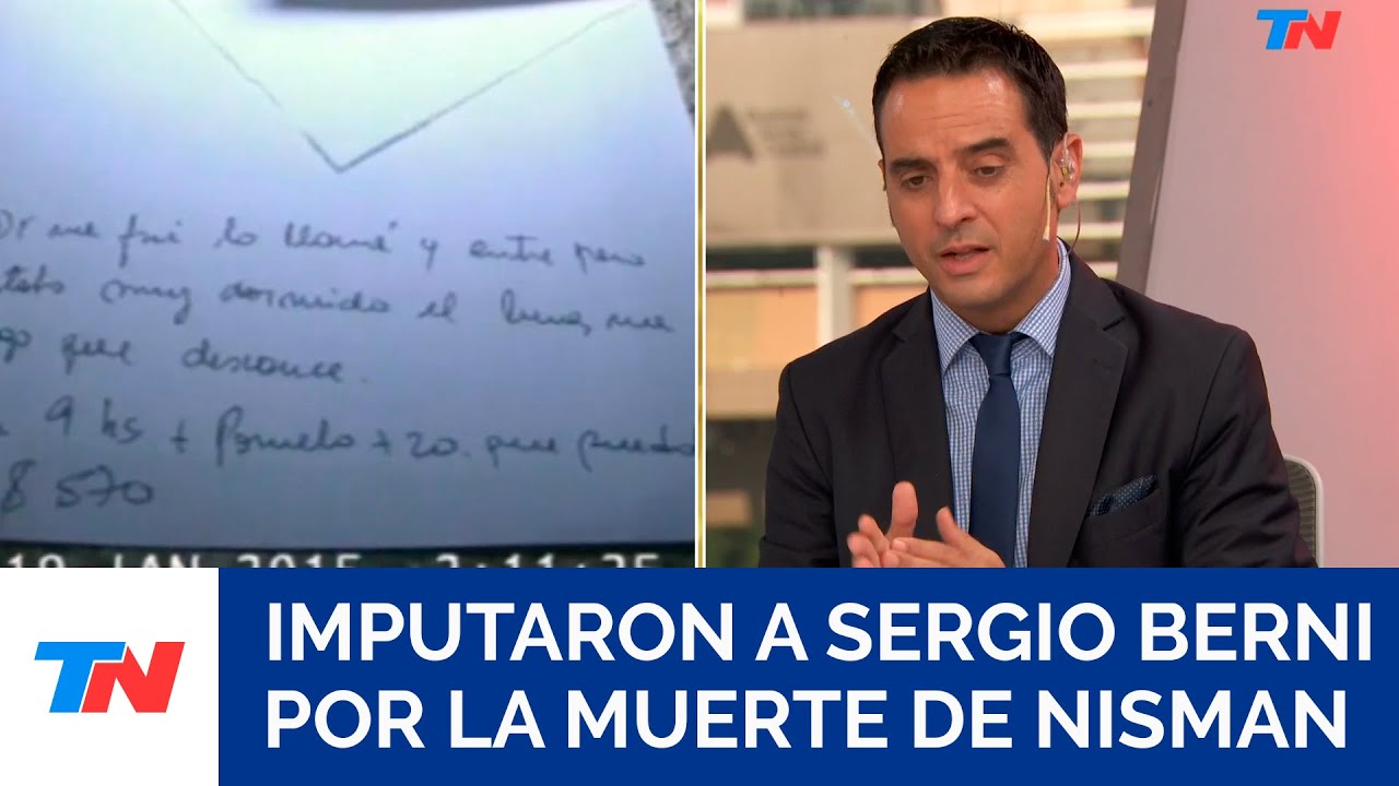 Imputaron a Sergio Berni por la investigación de la muerte del fiscal Alberto Nisman