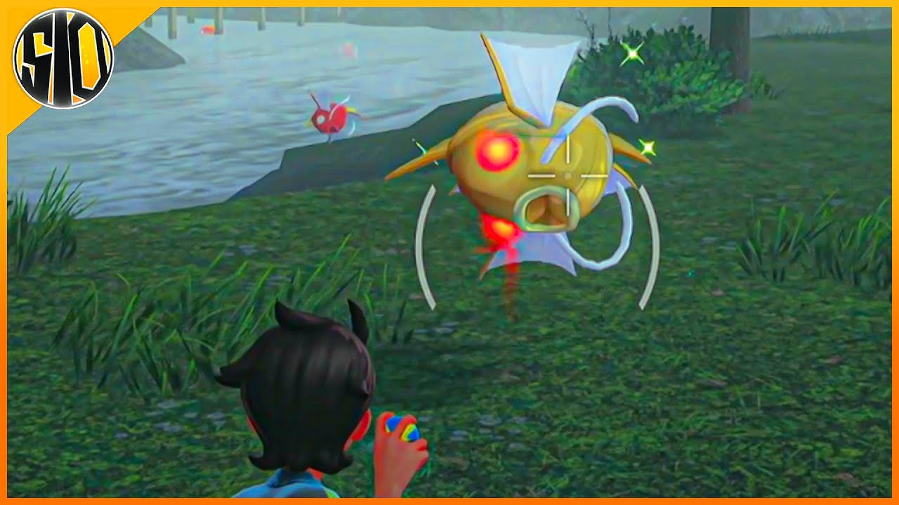 Alpha Shiny Magikarp in Pokemon Legends Z-A