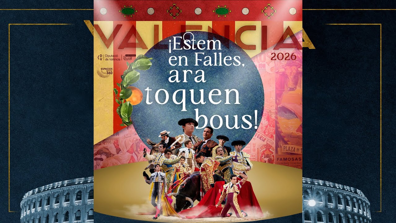CARTELES TAURINOS DE LAS FALLAS DE VALENCIA 2026