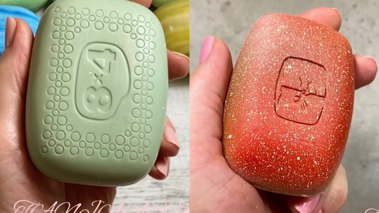 ASMR soap cutting Мыло АСМР