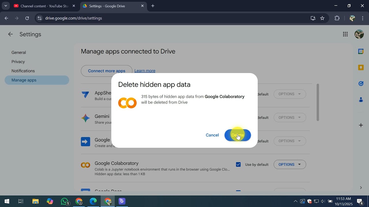 How To Remove a Google Drive Backup from WhatsApp