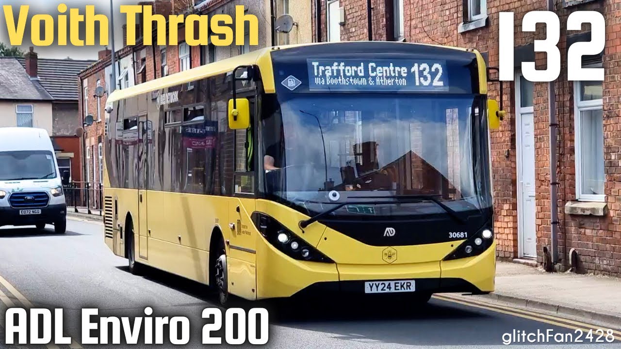 Brand New Voith Enviro200 Motorway Thrash! | 30681 YY24EKR on 132 [🐝Diamond]