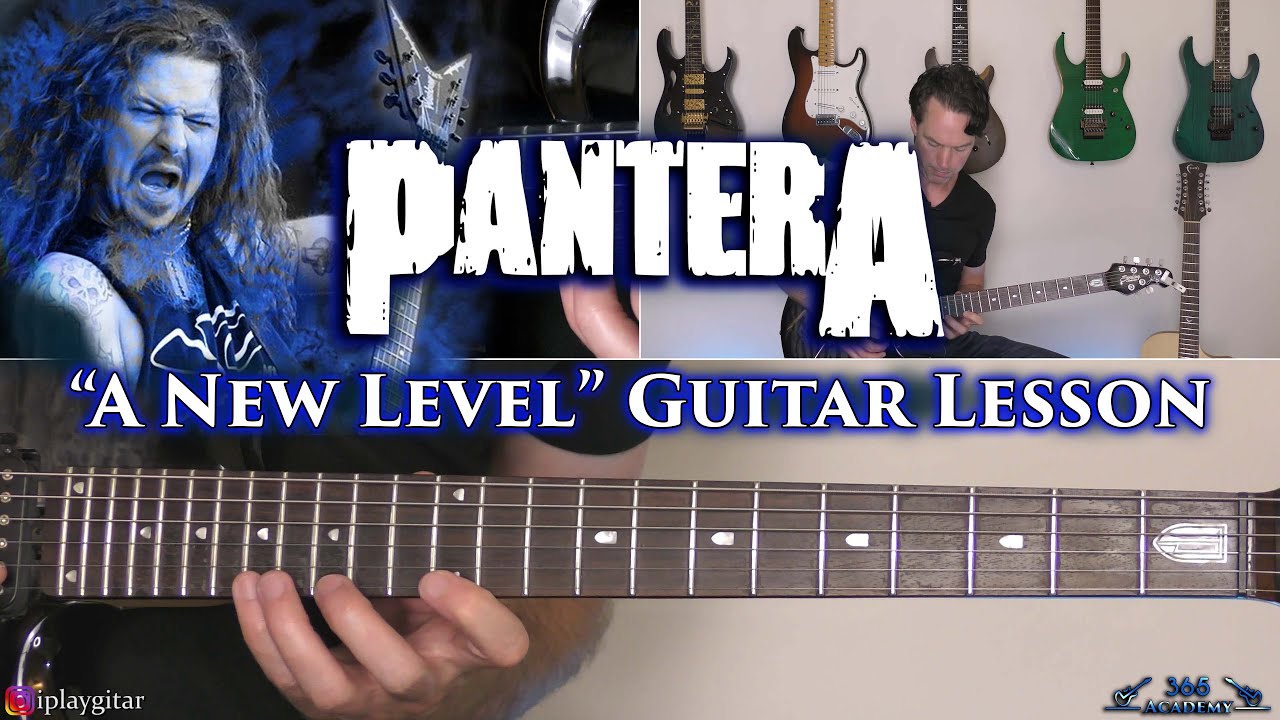 Pantera — урок игры на гитаре нового уровня