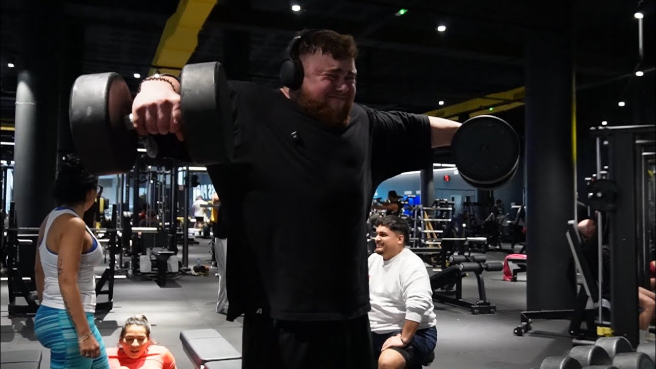 40KG LATERAL RAISES (BENCH DAY)