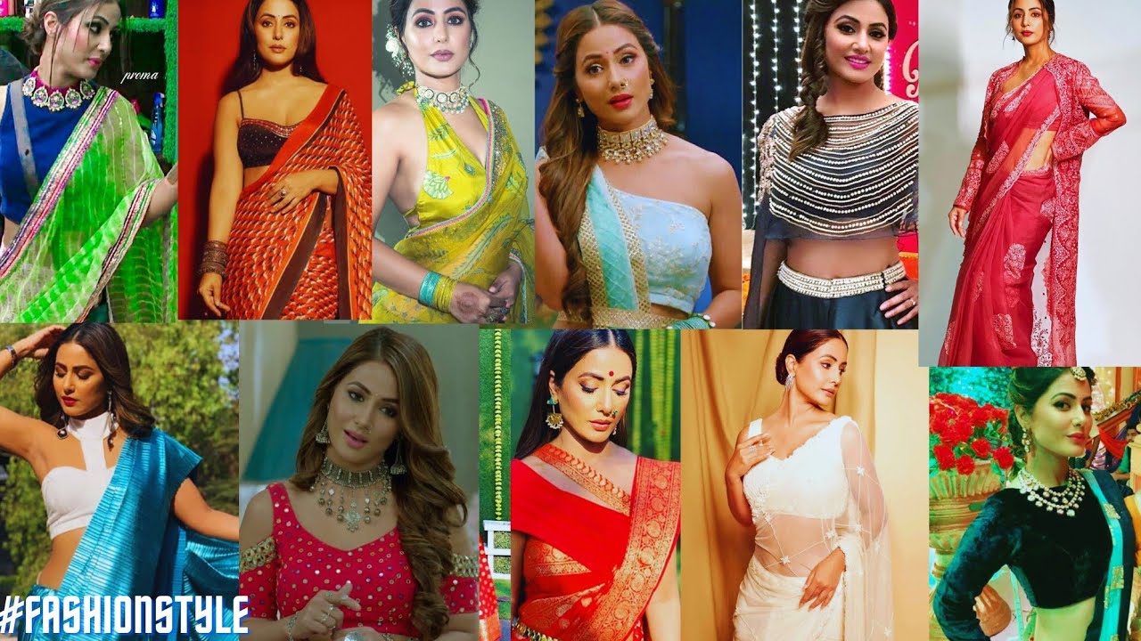❣️Beautiful Hina Khan Blouse Designs❣️|| Hina khan Komolika Blouse || Blouse Designs ||#fashionstyle