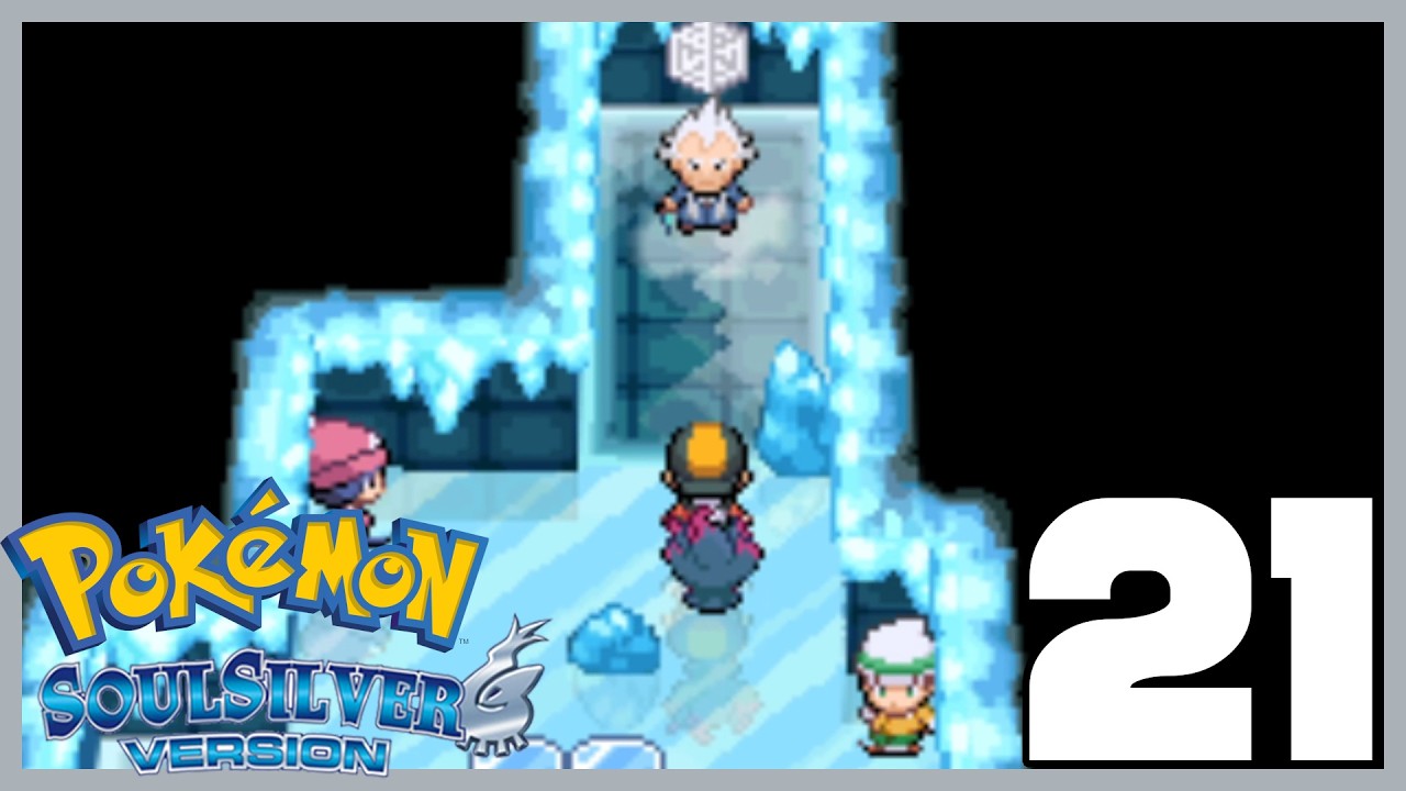 На льду | Pokemon Soul Silver | 21