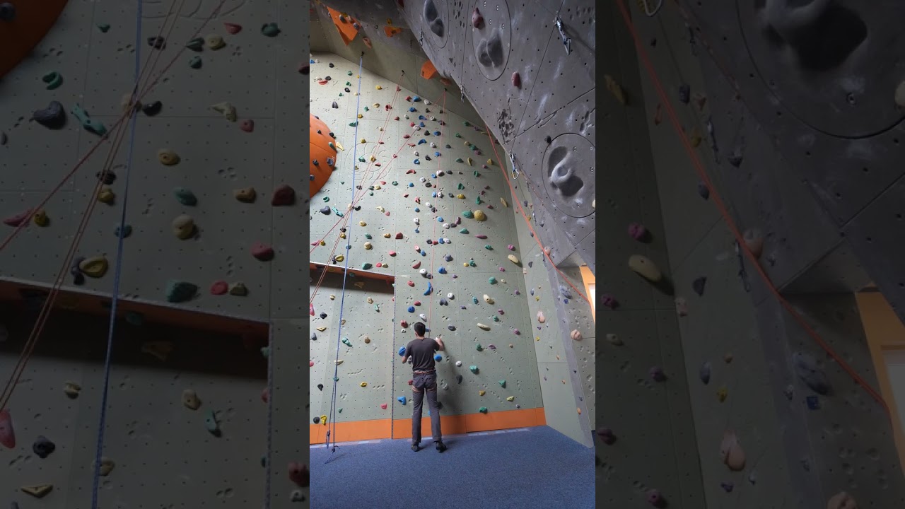 Perfektion in Bewegung: Wie Robin die Standardklettertechnik meistert! #klettertechnik #climbing