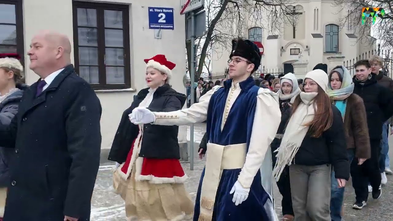 Polonez Maturzystów przed ratuszem 2026 💃🕺