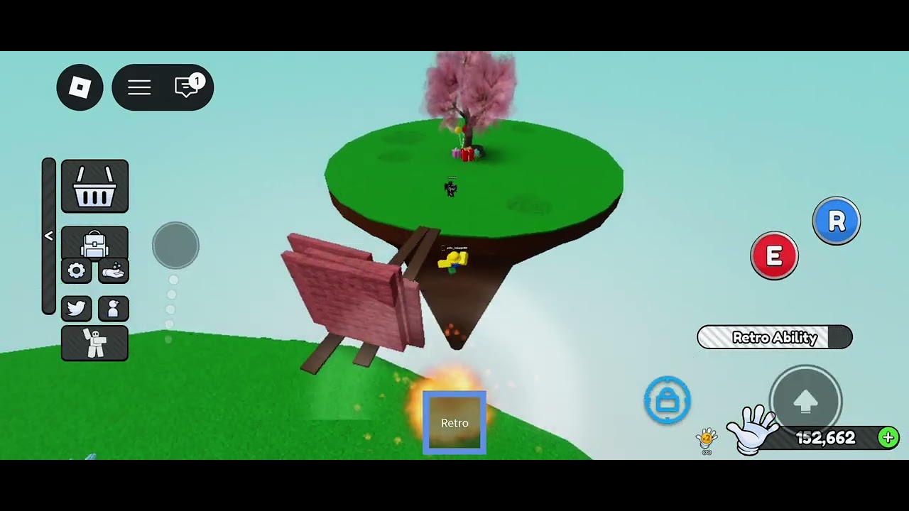 Jugando slap battles 