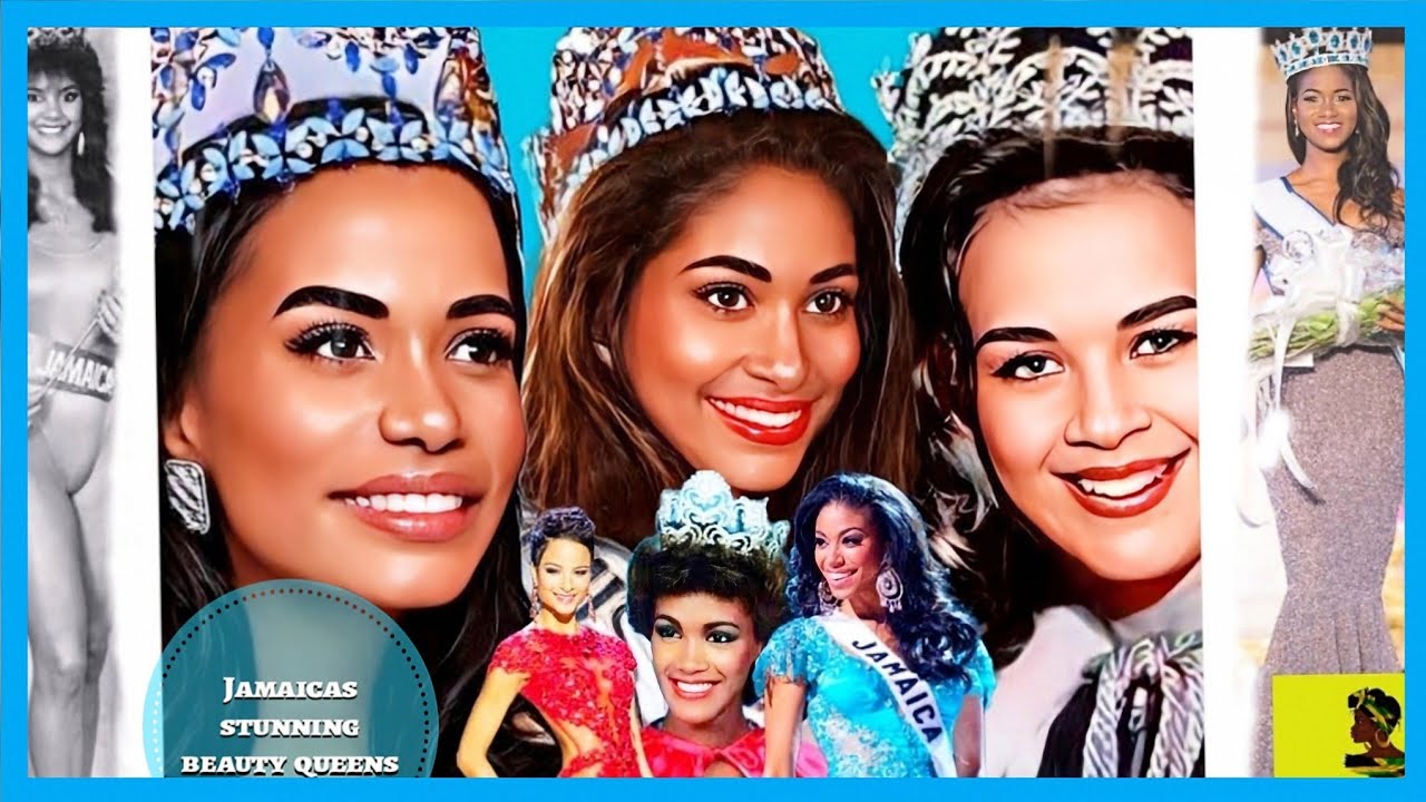 Победительницы конкурса «Мисс Ямайка» разных лет. #beautypageant #missjamaicaworld #missworld2022