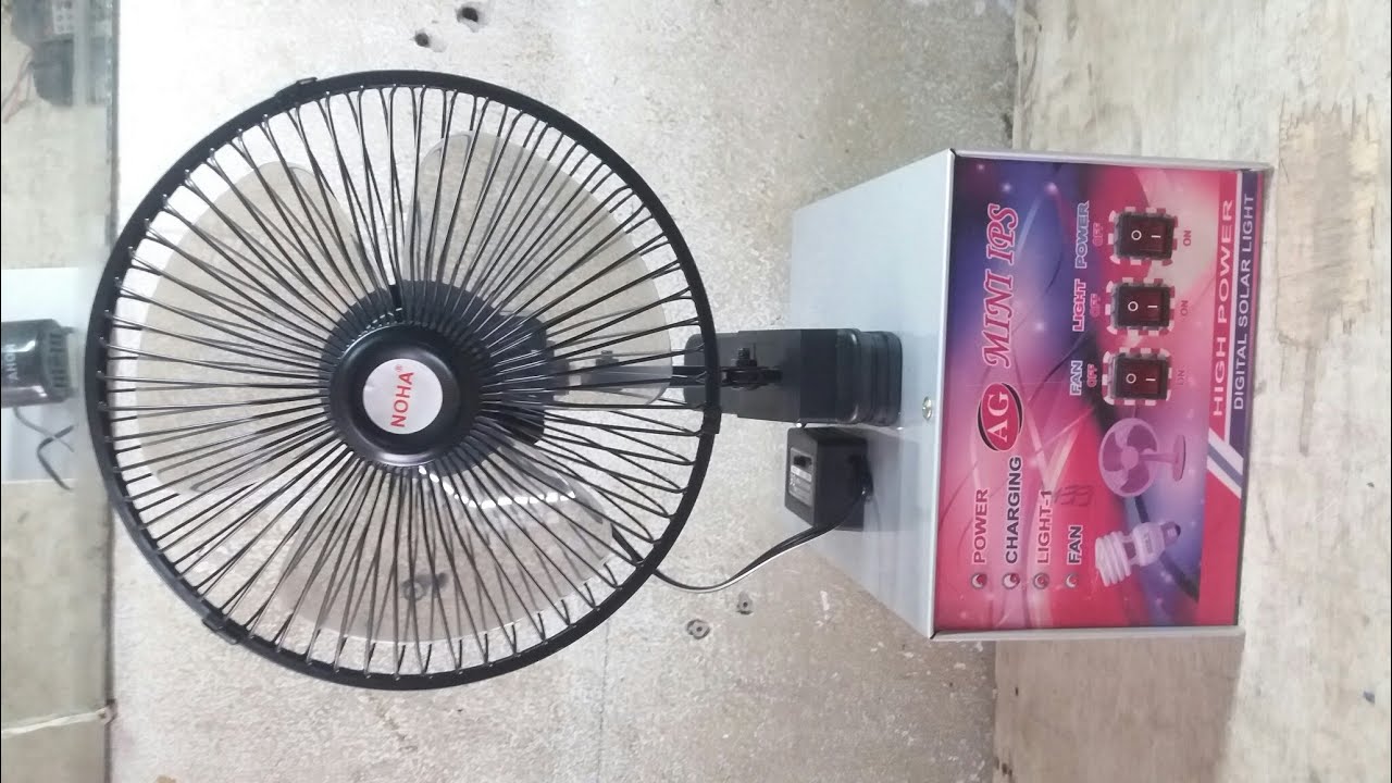 Make a charger fan at home  8 hours backup[ Mini IPS]