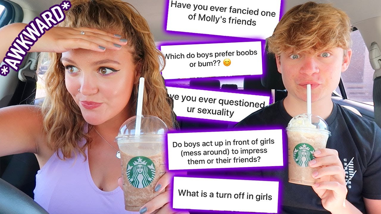 ASKING MY BROTHER QUESTIONS GIRLS WERE TOO AFRAID TO ASK BOYS...