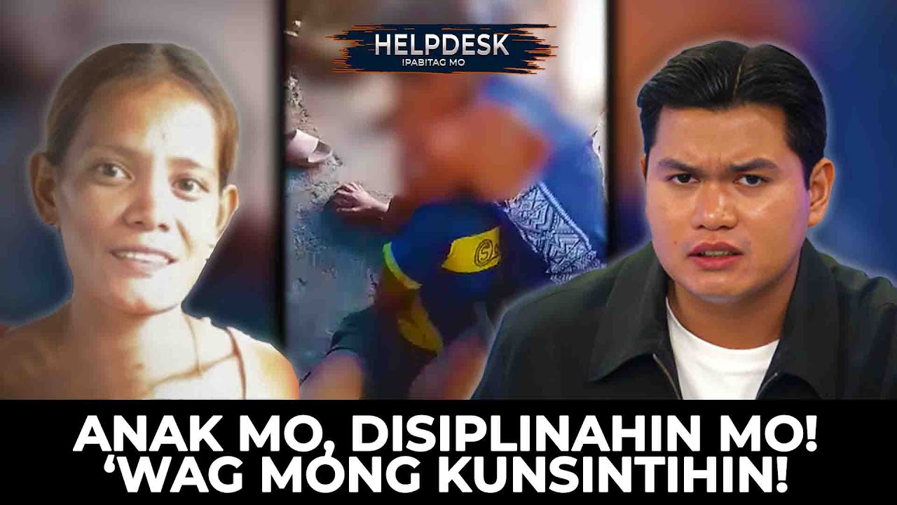 Anak mo, Disiplinahin mo! Kung hindi ako ang Magtutuwid dyan!