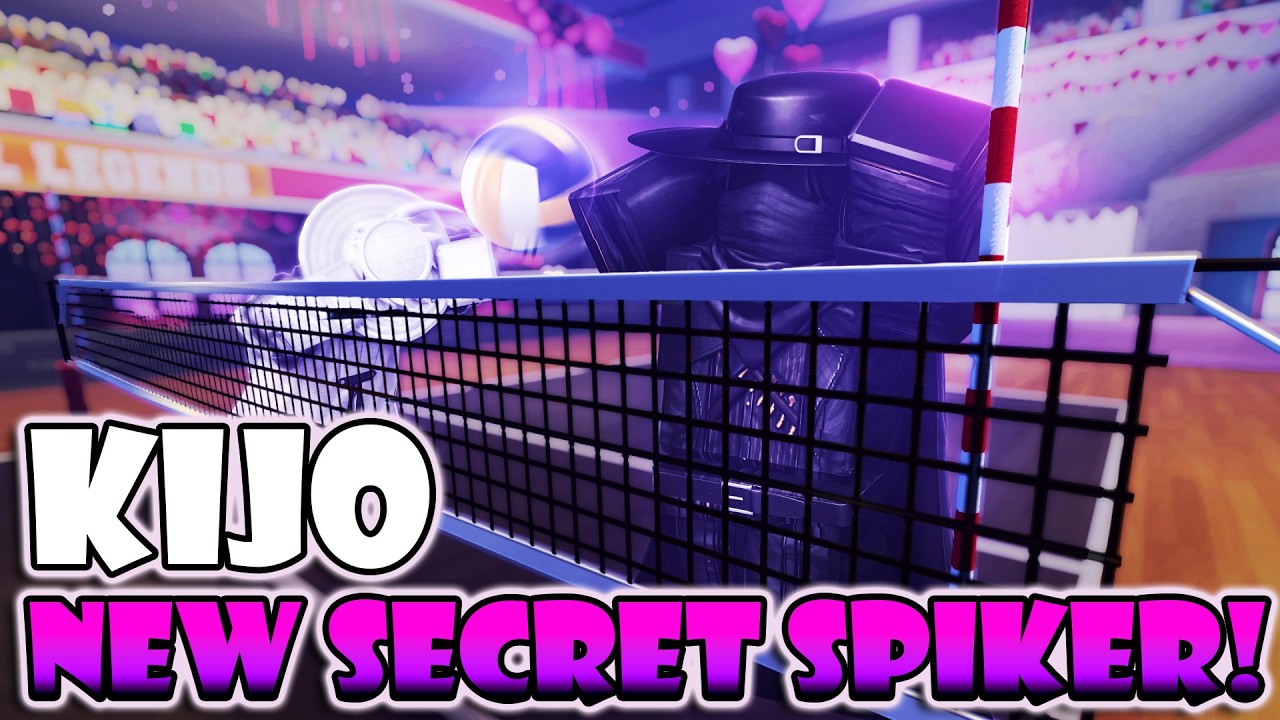THE NEW SECRET SPIKER KIJO LOOKS SO INSANE IN VOLLEYBALL LEGENDS