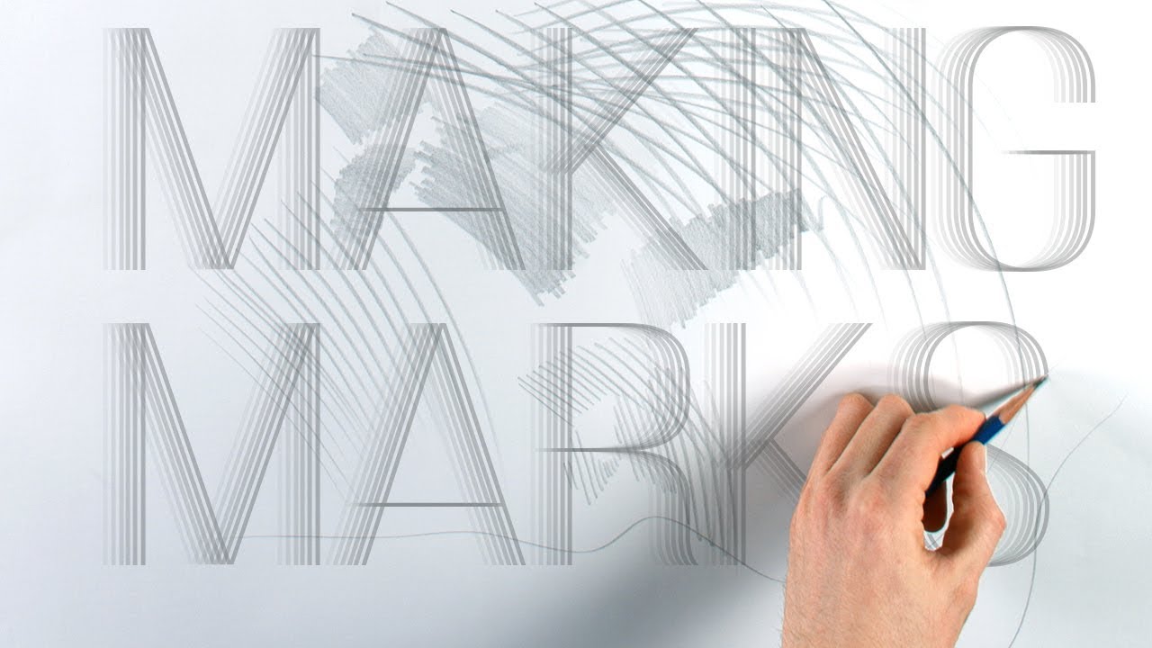 How to Draw: Making Marks / straights, curves, hatching and more  (exercises included)
