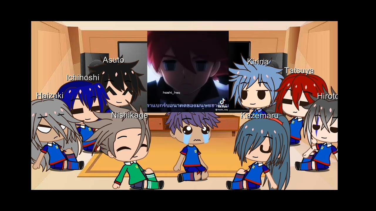 ⚽Inazuma Eleven Orion Players  react to Nosaka and Anna (NosakaxAnna)