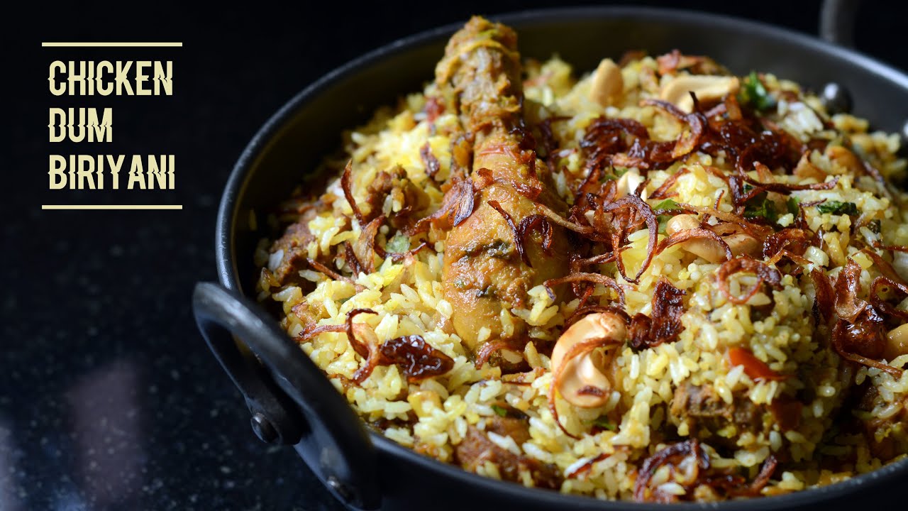 Chicken Dum Biriyani | How to make Chicken Dum Biriyani | Chicken Recipes | toothsome recipes