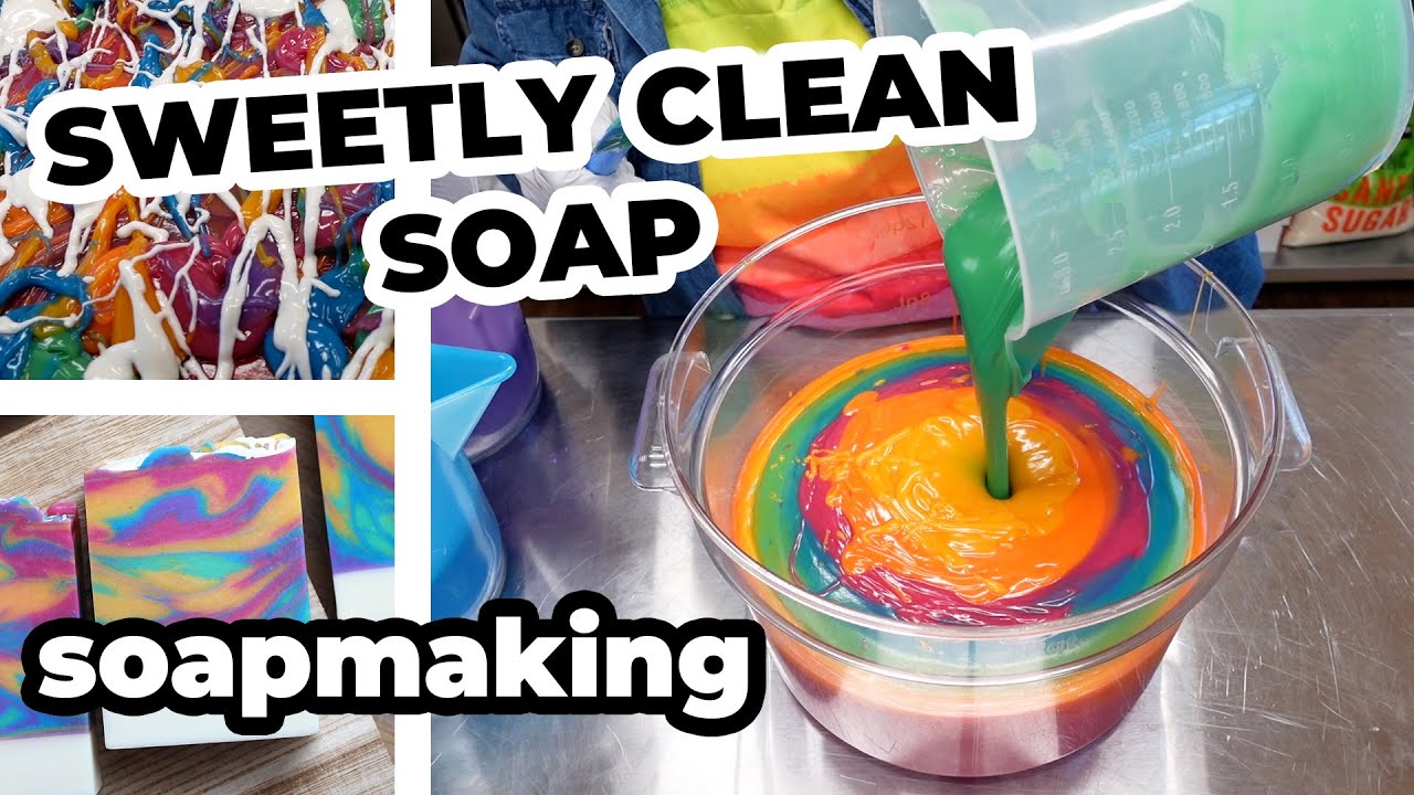 Делаем мыло Sweetly Clean | MO River Soap